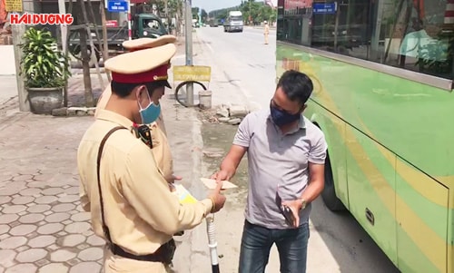 Giảm vi phạm giao thông trong thời gian tổng kiểm soát